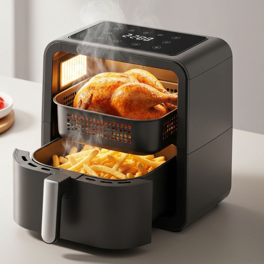 듀얼 바스켓 에어프라이어