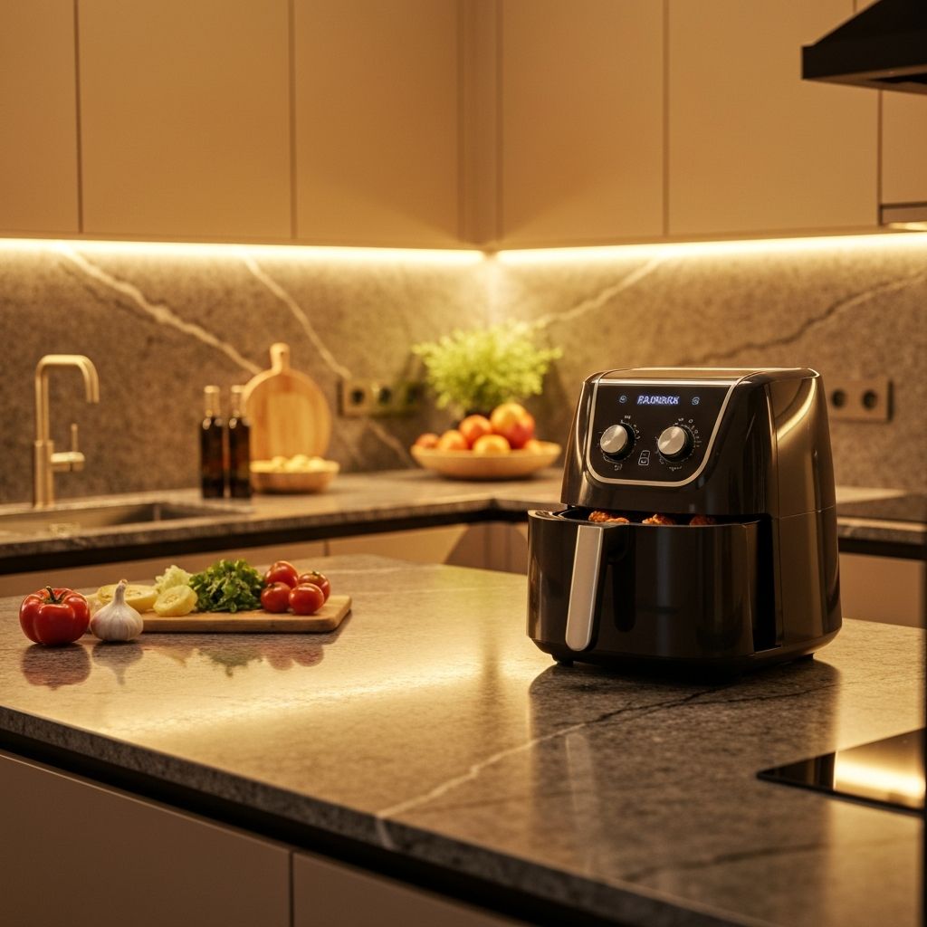 Modern Kitchen with Air Fryer