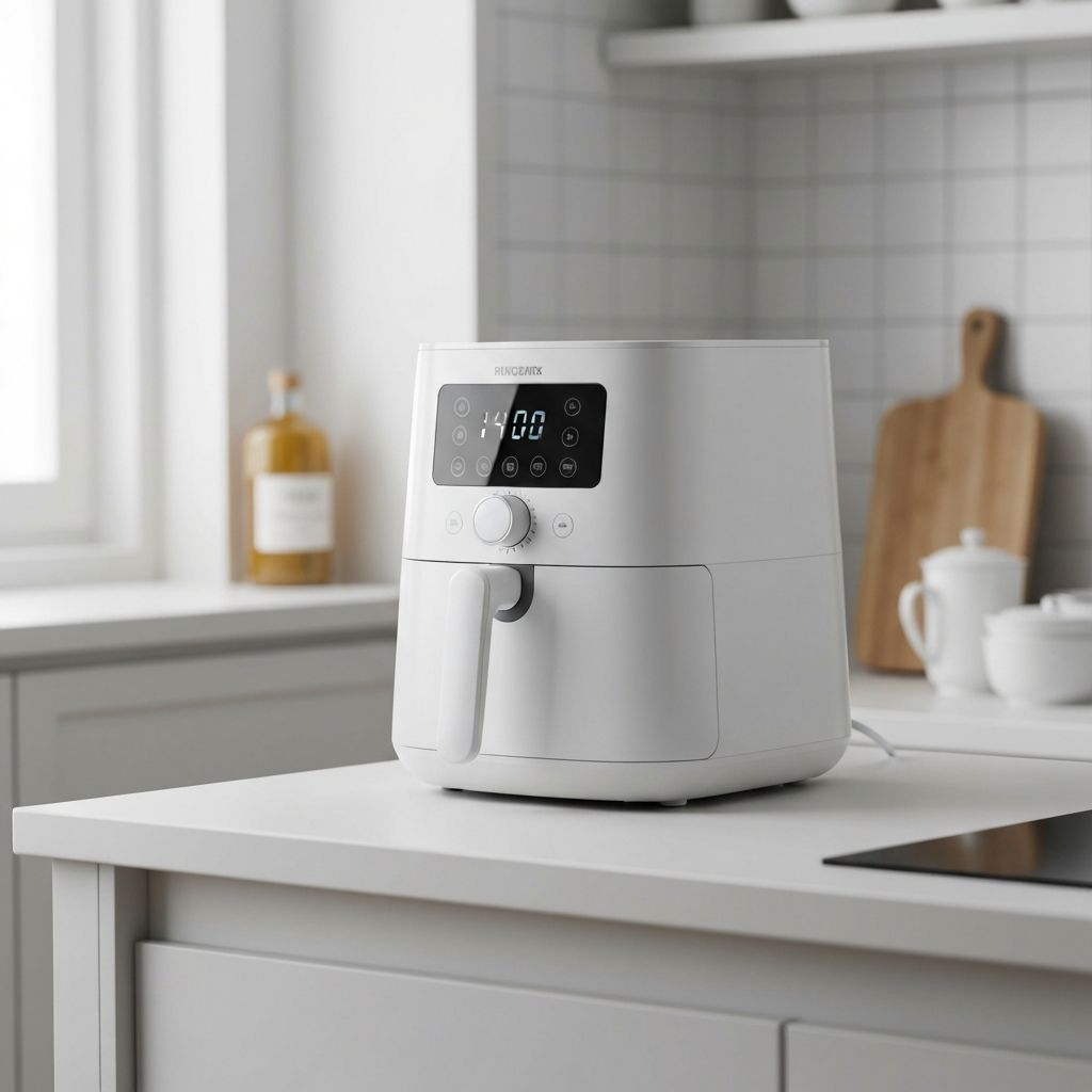 저소음 디지털 에어프라이어 4L